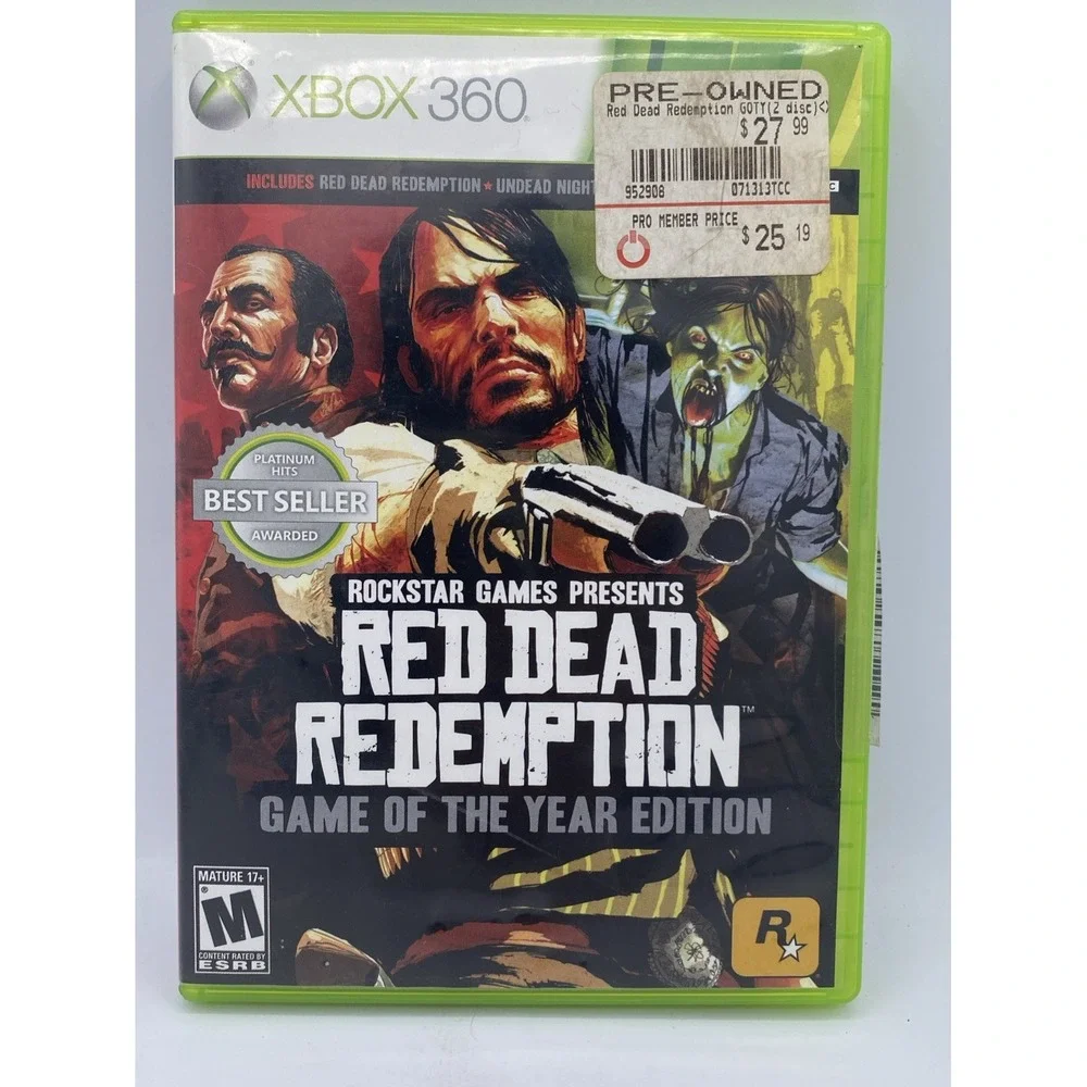 Red Dead Redemption: Game of the Year Edition (Microsoft Xbox 360/ One)